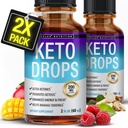 Topux Keto Diet Kapky Ketogenní dodatek - Premium Formule na podporu Ketosis, Lepší absorpční tekutina, Garcinia Cambogia, pro muže a ženy