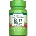 Nature 's Truth B12 Vitamin Sublingual Tablety CLAS124; 1000 mcg CLAS124; 120 Count CLAS124; Vegan, Non- GMO & gluten zdarma