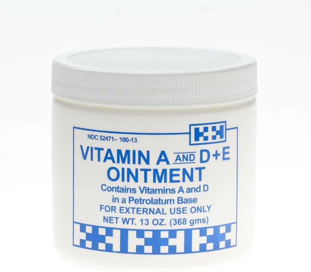 Gentell GEN-23450 Vitamíny A & D + E Ointment 13 oz. Jar (balení po 4)