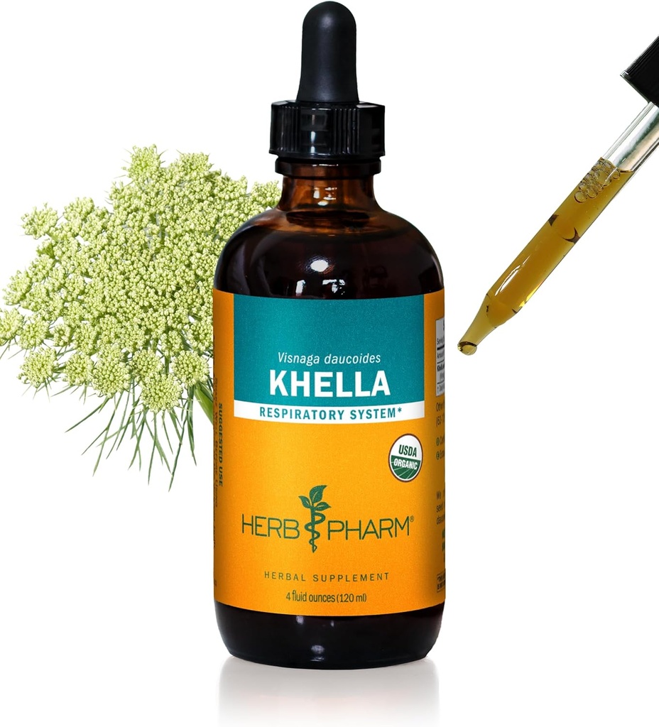 Herb Pharm Khella Liquid Extract pro podporu respiračního systému - 4 Ounce