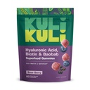 Kuli Kuli Super Gummies - Kožní doplňky s Baobab, Elderberry, a Biotin - Pomáhá podporovat zdraví pokožky - 60 Non-GMO, Gluten- Free Gummies
