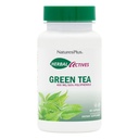 NaturesPlus Herbal Actives Green Tea - 60 Kapsle - Non- GMO, Vegan, Gluten Free - 60 Služeb