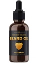 NutraChamps Beard Oil Conditioner - Nevoňavá Panenská Argan, Jojoba, Grapeseed Oils & More for Beard Growth - Softens & Posilens Beards & Mustaches for men - Premium Signature Prime Beard Blend