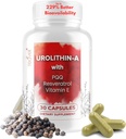 Advanced Urolithin A (15 Servings) & Stem Cell Supplement with 500mg Urolithin A, Resveratrol, PQQ, Vitamin E & Bioperin - Podporuje NAD +, Mitochondria, Svalové zdraví, Zdravé buňky & Energetické hladiny