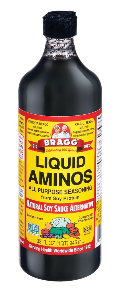 Bragg Amino protein koncentrát, tekutý, 32 Ounce (balení po 12)