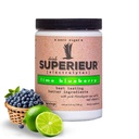 Suppleur Electrolytes- Plant based Electrolyte Supplement w / Mořské minerály pro hydrataci a recovery- Keto Friendly, Non- GMO, Nulový cukr, Vegan, Zdravý sportovní nápoj Powder- Lime Blueberry (70 Služeb)