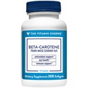 Vitamin Shoppe Beta- karoten 2,500IU (vitamin A), antioxidační podpora vize a imunitního zdraví (300 Softgels)