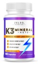 ZELSO K3 Minerální hubnutí pilulky pro ženy a muže, K3 Minerální pilulky - K3 Sůl Mineral, Vitamin + K3 Kapsle Dodatek pro Keto Váha Ztráta - 1 měsíc Dodávka