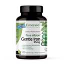 Emerald Labs Gentle Iron 25mg - Ferrous Bisglycinate Chelate - Chelated Iron Supplement, který podporuje energii, oko, imunitní a srdeční zdraví - 120 Zeleninové kapsle (120- Day Supply)