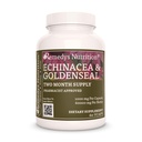 Remedy 's Nutrition Echinacea & Goldenseal 124; 1,000mg, 60 Vegan Kapsle Bylinný doplněk stravy 124; Dva měsíce Dodávka