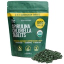 Na Target Living Organic Spirulina Chlorella CLAND124; Supergreens CLAND124; USDA Organic CLAND124; 1000 Tablet - 250 G (8.8 oz) CLAND124; Vegan CLAND124; Imunitary Support CLAND124; Alkalizace CLAND124; Nutrient Dense CLAND124; Protein Dense