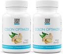Ano, můžeš! Probiotika Kolon Optimizer Dodatek - Gut Zdraví a Žaludeční Dodatek pro muže a ženy, Organic Probiotika s zázvorem a Peppermint pro stravovací zdraví, 30 Kapsle - 2 Pack