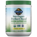 Zahrada života Raw Organic Perfect Food Green Superfood Juiced Green Powder - Original Stevia-Free, 30 Servings, Non-GMO, Gluten Free Whole Food Dieter Dodatek, Alkalize, Detoxifikace, Energize