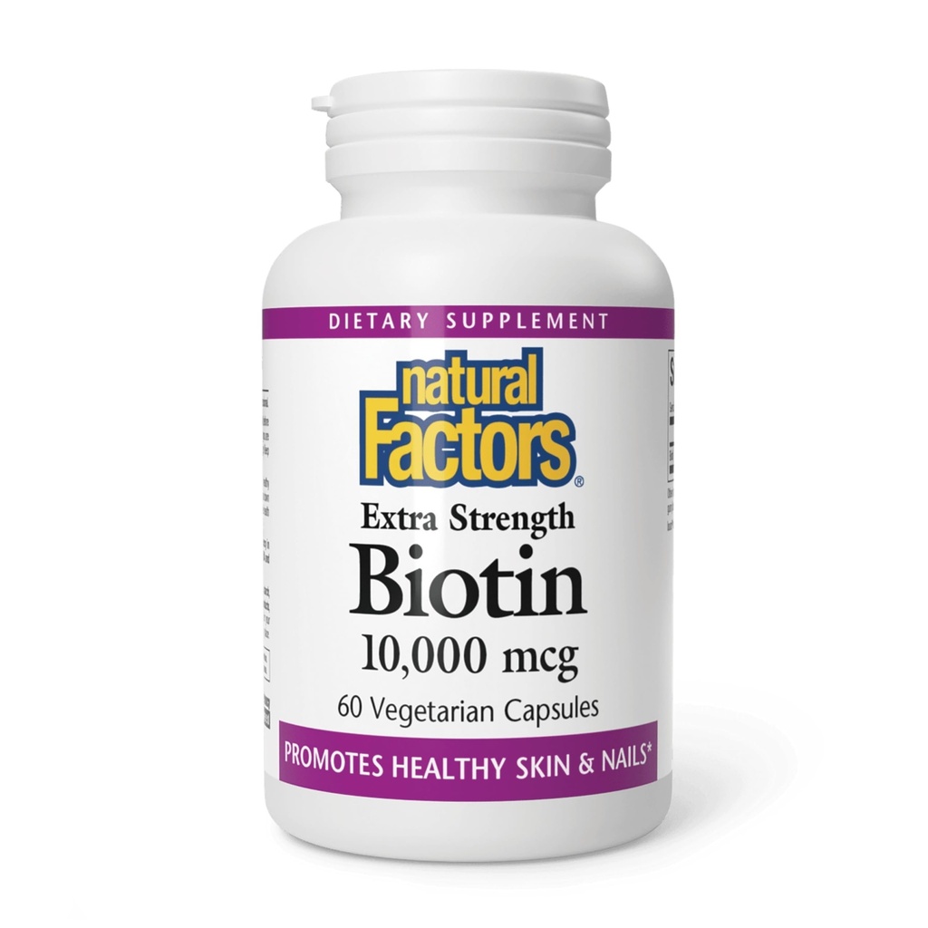 Přírodní faktory Biotin 10000Mcg, 60 CT