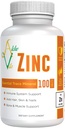 AlcheVita Zinc 50mg - Vysoká biologická dostupnost - Základní stopová minerální látka - dodatek pro imunitní podporu, kosti, kůži a svalovou podporu