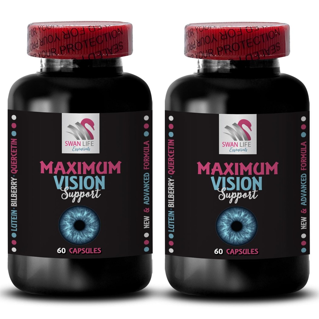 Jasnější detaily - EYE VISION SUPPLMENT - Oční ostrost, Focus boost, Focus výhoda, Denní vidění, Ostré vnímání, Čistý pohled, Ostré obrázky, Přesnost vidění, Oční jasnost posilovač 2Bot 120Caps