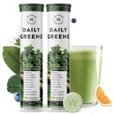 VÍTĚZNÉ Denní zeleně, Wholefood Multivitamin s vitaminem C, zinek, B6, B12 pro imunitu a detox s 39 + Organic Certified Plant Superfoods & Antioxidants (15Tabs x 2) (63 g (Balení po 2))