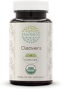 HerbEra Cleavers 60 Kapsle, 400 mg, USDA Organic Cleavers (Galium aparine) Sušená bylina (60 Kapsle)