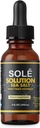 Qei Sole Sea Salt - Je složen z chloridu sodného, draslíku, železa, vápníku, hořčíku, mědi, zinku a dalších. (Velký, 8 0z)