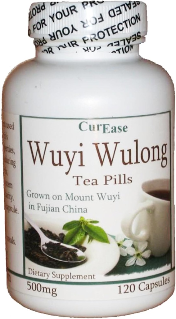 Wuyi Wulong Čaj Kapsle 500 mg 120 Kapsle 60 Podání