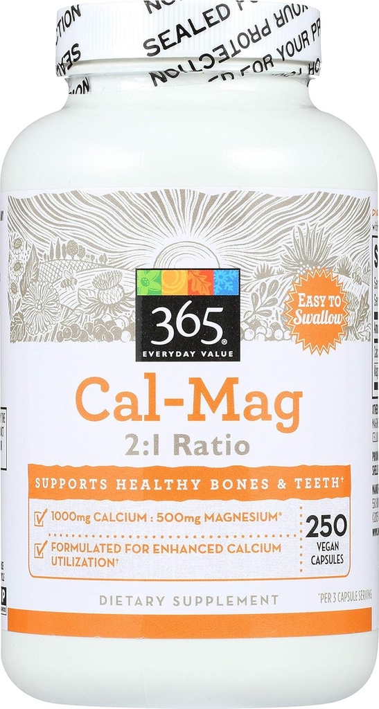 365 by Whole Foods Market, Cal- Mag 2: 1 Ratio, 250 Count