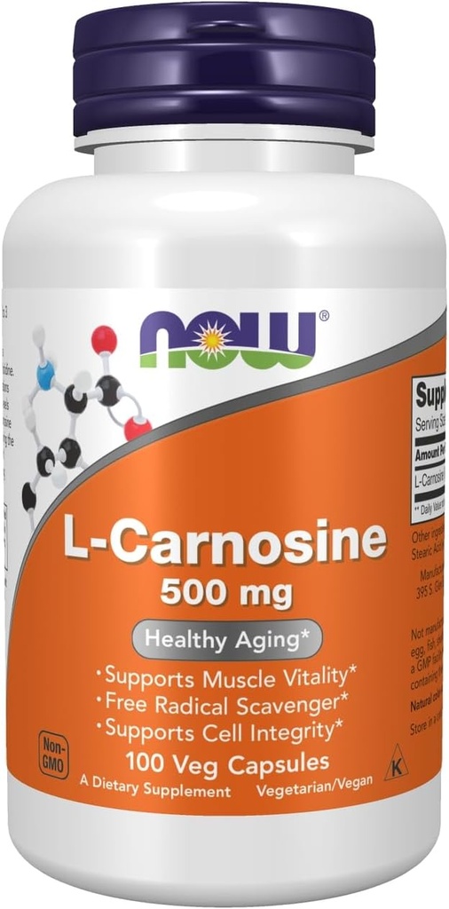 L- Carnosinum 500 mg 100 VegiCaps (Balení po 2)