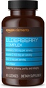 Prvky Elderberry Complex, Podpora imunitního systému, 60 Berry Ochucené Lozengy, Elderberry 100mg, Vitamin C 103mg, Zink 12mg na servírování (Balení se může lišit)