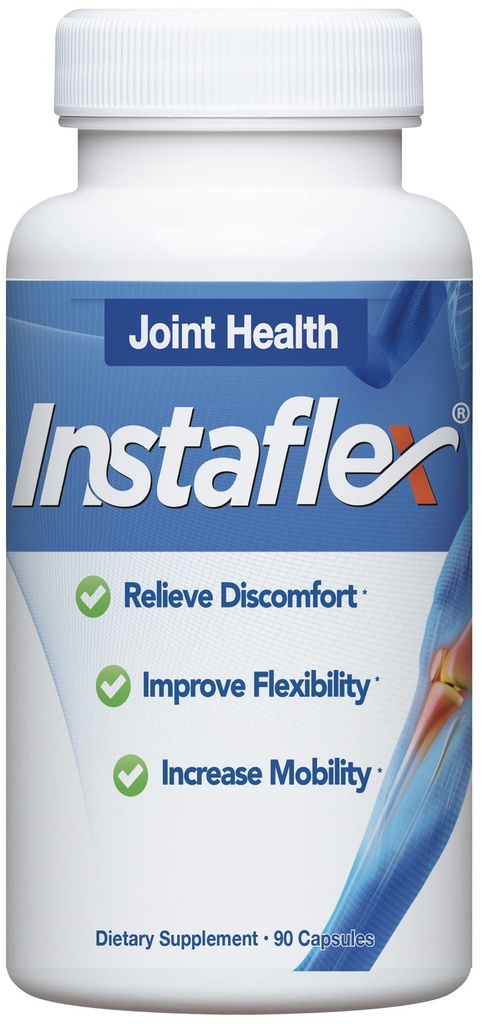 Instaflex Joint Support Supplementary - Klinicky studovaný Joint Relief Blend of Glucosamine, MSM, White Willow, Turmeric, Ginger, Cayenne, Hyaluronic Acid - 90 Kapsle