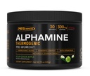 PEScience Alphamine Termogenní Pre Workout, Fat Burner Pre Workout Energy Powder with L- Carnitin, Sour Green Apple, 60 Scoops