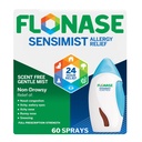 Flonáza Sensimist Alergics Relief Nasal Spray pro Non- Drowsy, 24- Hodinové Multi- Symptomy Alergie Relief - 60 Spray