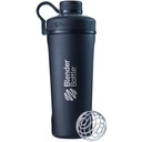 BlenderBottle Radian Shaker Cup Izolated Stainless Steel Water Bottle with Wire Whisk, 26-Ounce, Matte Black
