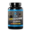 eFlow Nutrition Turkesterone dodatek pro muže [Nejvyšší čistota] + Cyclodextrin pro vysokou absorpci - Zvýšení Stamina, Lean Muscle Growth & Recovery, Boosts Drive - třetí strana testována (60 Kapsle)