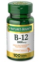 Přírodní Bounty Vitamin B12, podporuje energetický metabolismus, 1000 mcg, 100 hrabě,.