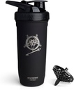 Smartshake Rockband Reforce Stainless Steel Shaker Bottle 900 ml OF 124; 30 oz - Leakproof Screw-on Lid - BPA Free - Non Izolated - Unisex (Slayer, South of Heaven Logo)