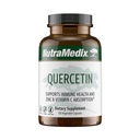 NutraMediax Quercetin - Quercetin 500mg Kapsle - Antioxidant & Imunitní podpůrný dodatek pro srdeční zdraví - Podpory v absorpci zinku a vitaminu C (120 Vegetariánských kapslí)
