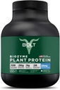 Bolt Biozyme Plant Protein 124; Vegan Protein with Superfood Phycocyanin and Ayurvedic Herbs Curren124; Complete Amino Acid Profile for Muscle Support and Recovery 124; 2Lb / 32oz, 26 Servings Arren124; Madagaskar Vanilla