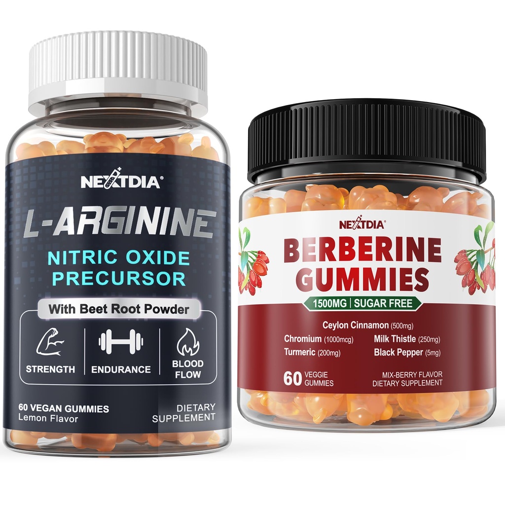 L arginnin gumové + Berberine dodatek 1500mg