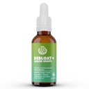 Debloat Organic Liquid Drops for Natural Gas & Bloating Relief, Podporuje trávicí & Gut Zdraví s Dandelion, Ginger, Fennel, Peppermint, Sugar- Free 1.0 Fl Oz.