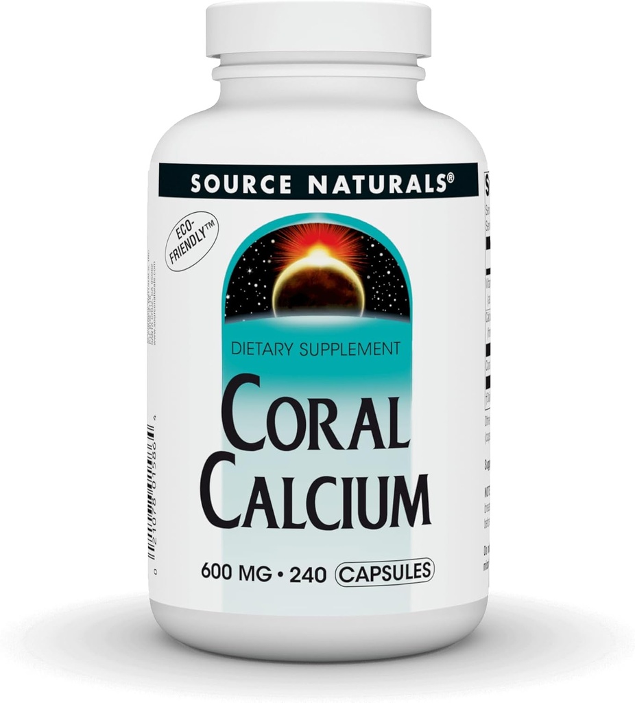 Zdroj Naturals Coral vápník - 600mg - 240 Kapsle