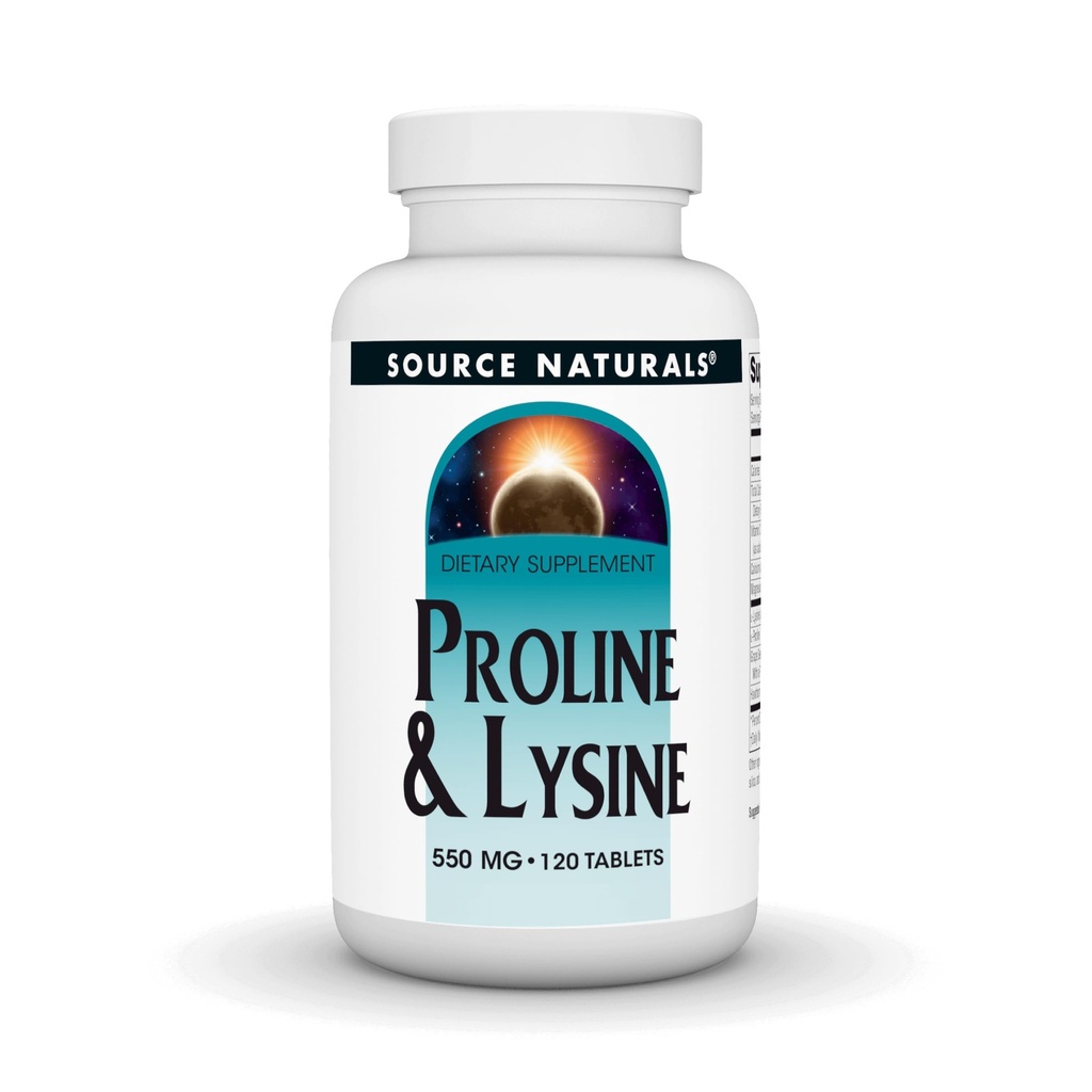 Zdroj Naturals Proline & Lysin, 550 mg - 120 tablet