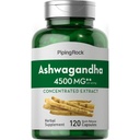 Piping Rock Ashwagandha Kapsle 124; 120 Počet 124; Bylinný dodatek s Black Pepper Extract 124; pro ženy a muže 124; Non- GMO, gluten zdarma