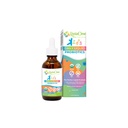 LiviaOne Denní tekutá probiotika pro děti, Probiotický dodatek pro stravitelné zdraví a imunitní podporu, USDA- Certified Organic, Vegan, a Allergen- Free, Non- GMO Probiotika, 2 Fl Oz (balení po 1)