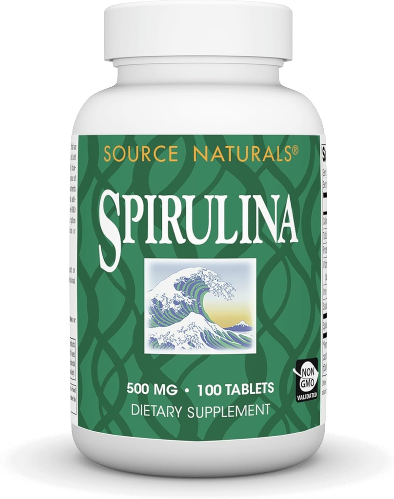 Zdroj Naturals Spirulina - pro podporu imunitního systému - 100 tablet