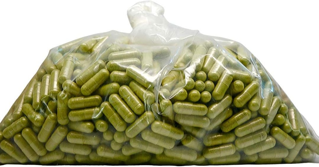 High Potency Organic Neem Leaf Kapsle 1500mg - Bulk 1000 Kapsle - s Neem Leaf Extract - Přírodní imunitní podpora, Detox & Skin Health - Non- GMO, Vegan, gluten- Free Bylinný dodatek