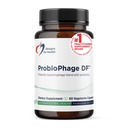 Design pro zdraví Probiophage DF - Bakteriophage Prebiotic + Probiotický dodatek - Probiotika pro potravu + imunitní podpora - Dairy Free Pre a Pro Biotics ve zpožděných kapslích (60 Počet)