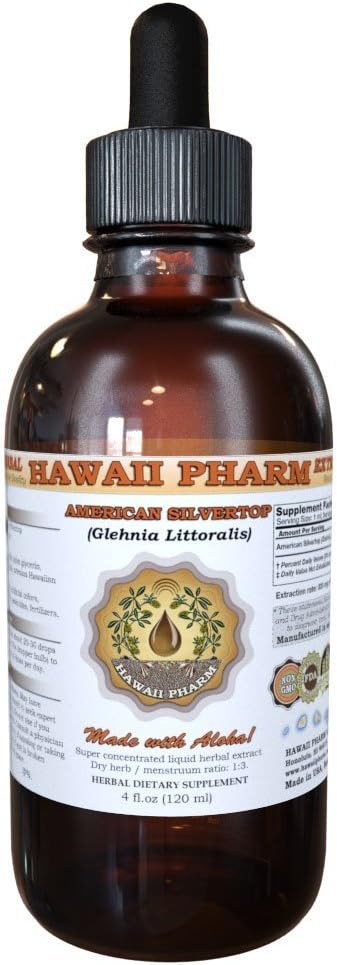 American Silvertop Liquid Extract, American Silvertop (Glehnia Littoralis) Root tinktura dodatek 2 oz