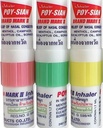 POY- SIAN Mark II Menthol Aromatherapy Nasal Inhaler, Natural Herbal Remedy s chladicí esenciální oleje Poysian (balení po 3)