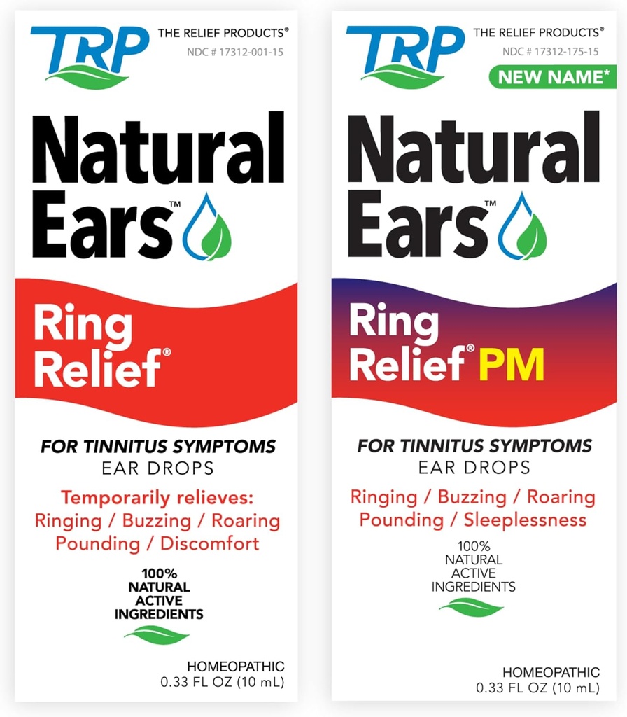 Relief Products Ring Relief Ušní kapky pro denní a noční úlevu