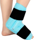 Comfytemp Ankle Foot Ice Pack Wrap for Plantar Fasciitis Relief, FSA Způsobilé, Ankles Brace for Spreed Ankle, Heel Spur, Otok, Achilles Tendonitis, Bolest, Teplá studená fyzioterapie dárky, 1 Pcs