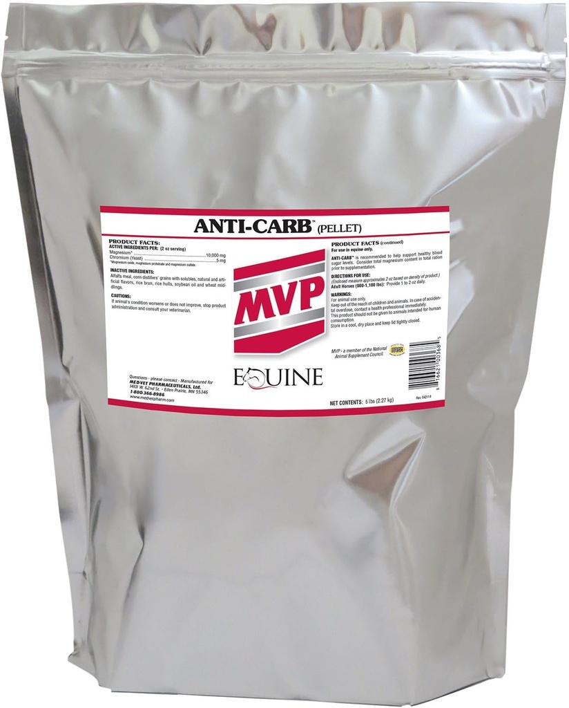 MVP Anti- Carb (5lb) Podpora metabolismu glukózy...